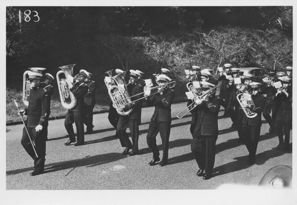 Brass marching band