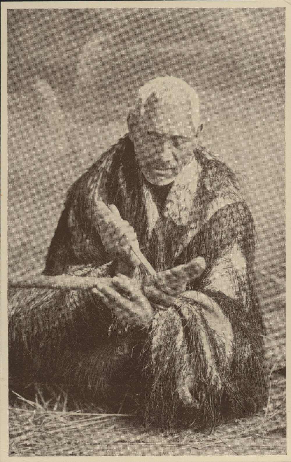 "Te Paitini" - Carver of the Urewera Tribe