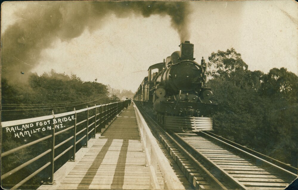 Rail and Foot Bridge, Hamilton