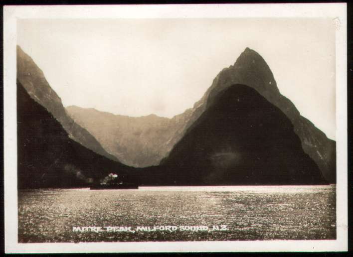 Mitre Peak Milford Sound New Zealand