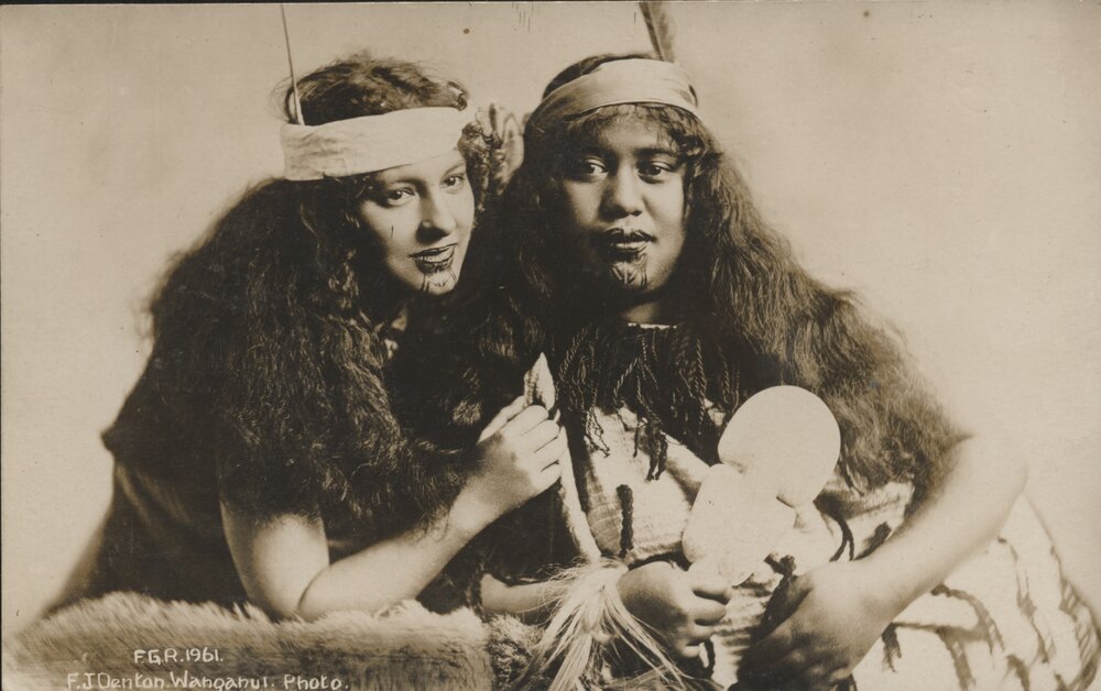 Two Māori wahine