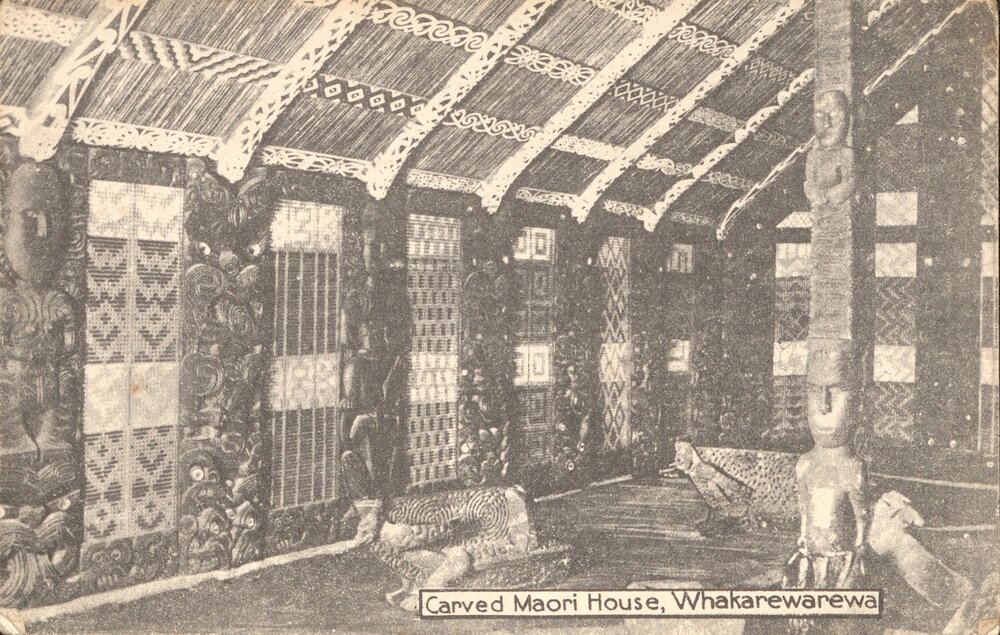 Carved Māori House, Whakarewarewa