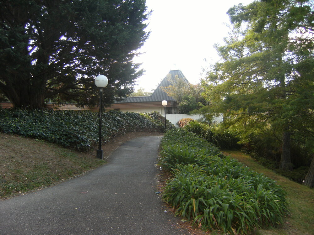Pathway leading to Lady Goodfellow Chapel