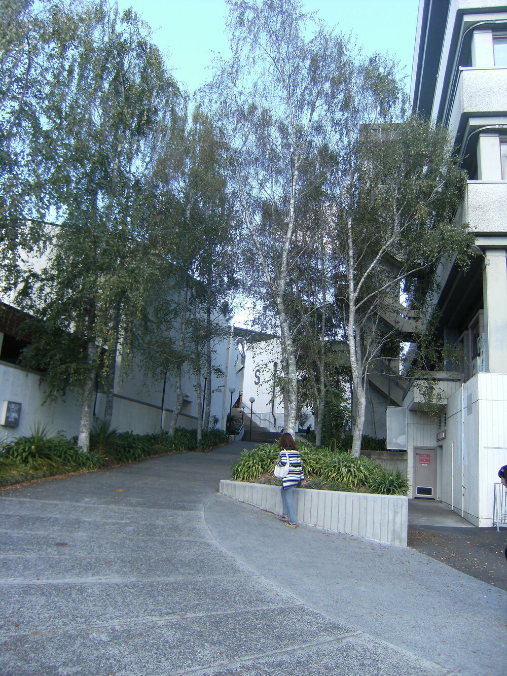 Pathway between L Block and K Block
