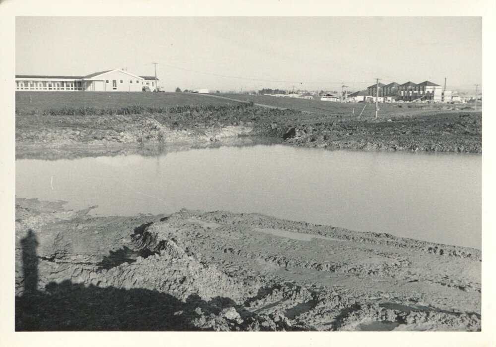 Oranga Lake under construction