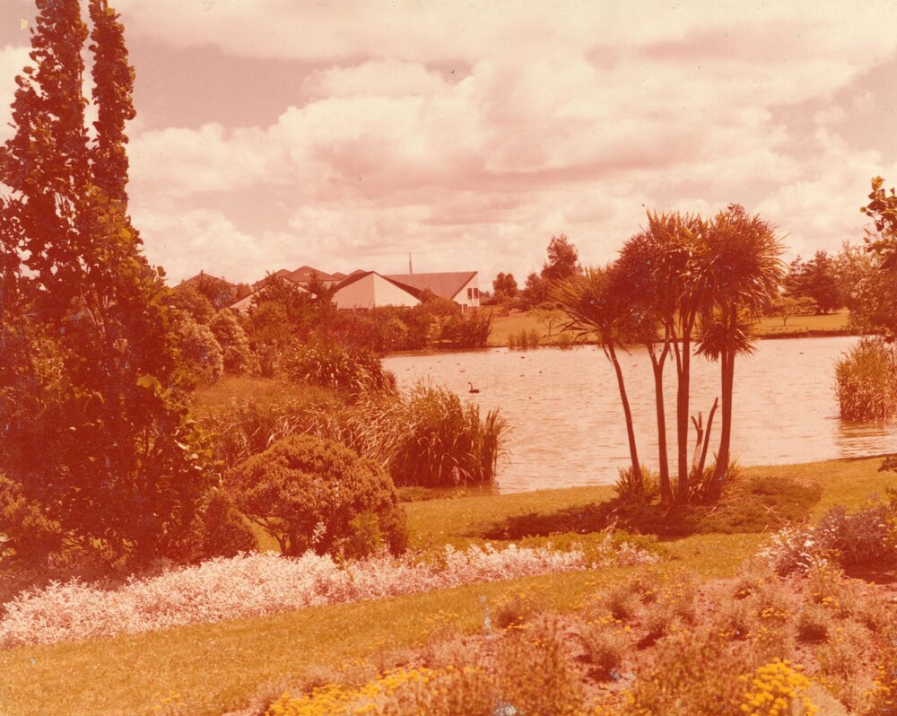 Knighton Lake and  Student Village