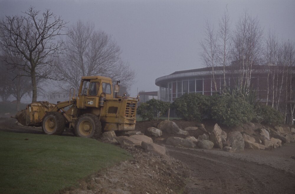 Landscaping of the village green and edge of Oranga Lake 08