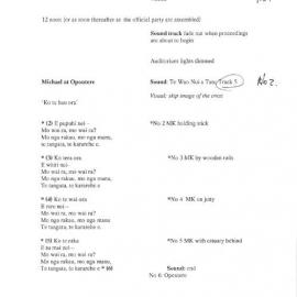 Michael King Memorial Tribute Working Script