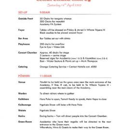 Wharehuia Milroy - Honorary Doctorate - Planning and Implementation Programme 1