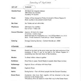 Wharehuia Milroy - Honorary Doctorate - Planning and Implementation Programme 2