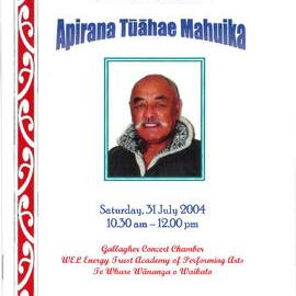 Apirana Tūāhae Mahuika - Honorary Doctorate - Citation