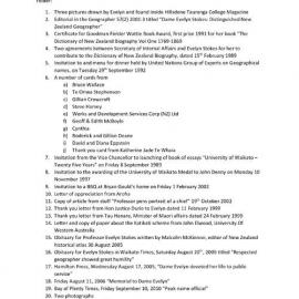 Evelyn Stokes Archives index