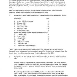 Ormsby Family Papers index