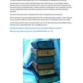 R.S. Grant diaries index