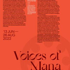 Voices of Mana Motuhake Exhibition Catalogue
