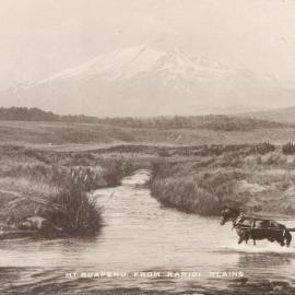 Mount Ruapehu from Karioi Plains