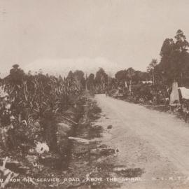 Mount Ruapehu from the service road above the Spiral