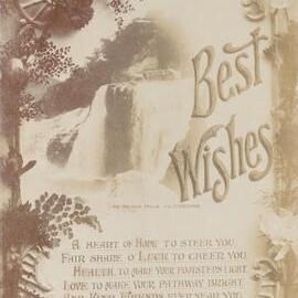 Best wishes: Te Reinga Falls near Gisborne