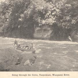 Going through the Gates, Taupokiore, Whanganui River