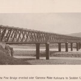 Bridge over Clarence River, Kaikoura