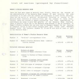 Rosemary Seymour Finding Aid