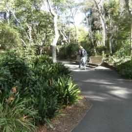 Pathway between university bus stop and ITS