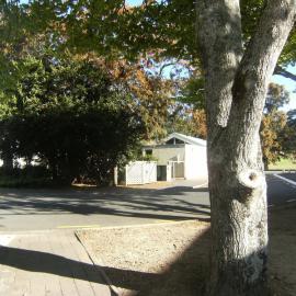Landscaping behind ITS