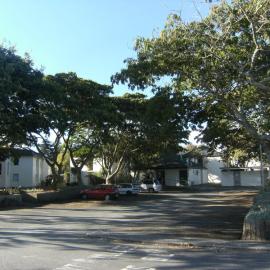 Landscaping near Student Village car park