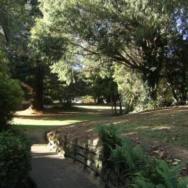 Pathway from Student Village to Knighton Lake