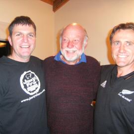 Ron Lycette and former university grounds staff members