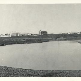 Early stages of Oranga Lake under construction