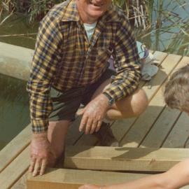 Boardwalk under construction