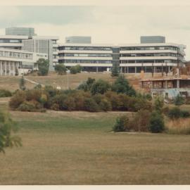 K Block under construction c1973