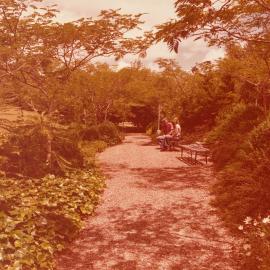 Ron Lycette and colleague in park setting