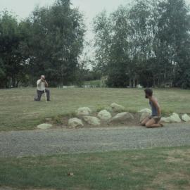 Landscaping photoshoot
