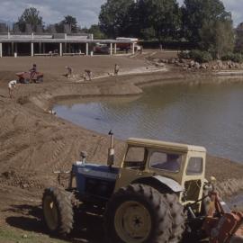 Landscaping of the village green and edge of Oranga Lake 04