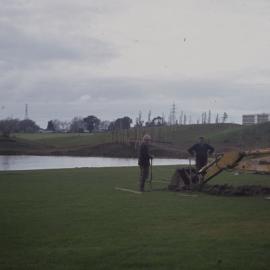Landscaping of the village green 02