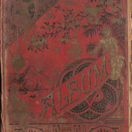Album of pressed ferns and flowers