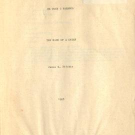 He Tohu o Waharoa: The mark of a chief