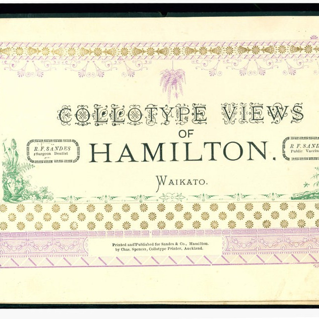 Collotype views of Hamilton, Waikato
