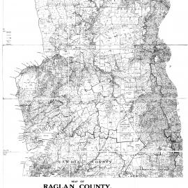 Raglan County: cadastral map