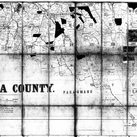 Otorohanga County: cadastral map