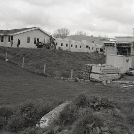 The Cowshed with the Student Union Building