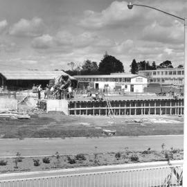 B Block under construction