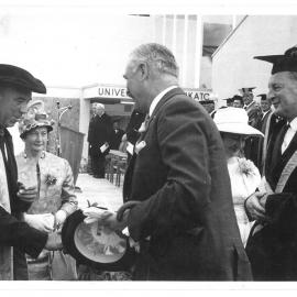 The Official opening of the University