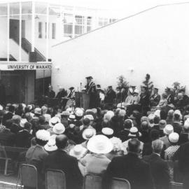Speech at the University opening