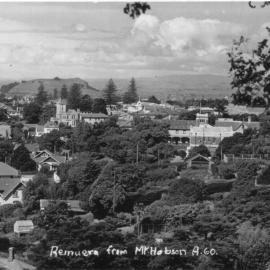 Remuera from Mount Hobson
