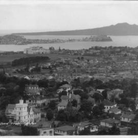 View from Mount Eden Auckland