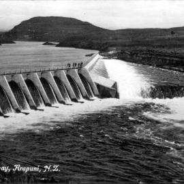 The spillway Arapuni New Zealand