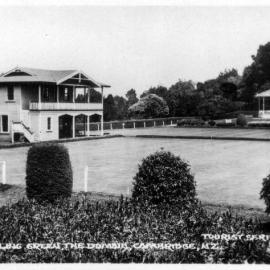 Bowling green. The Domain Cambridge